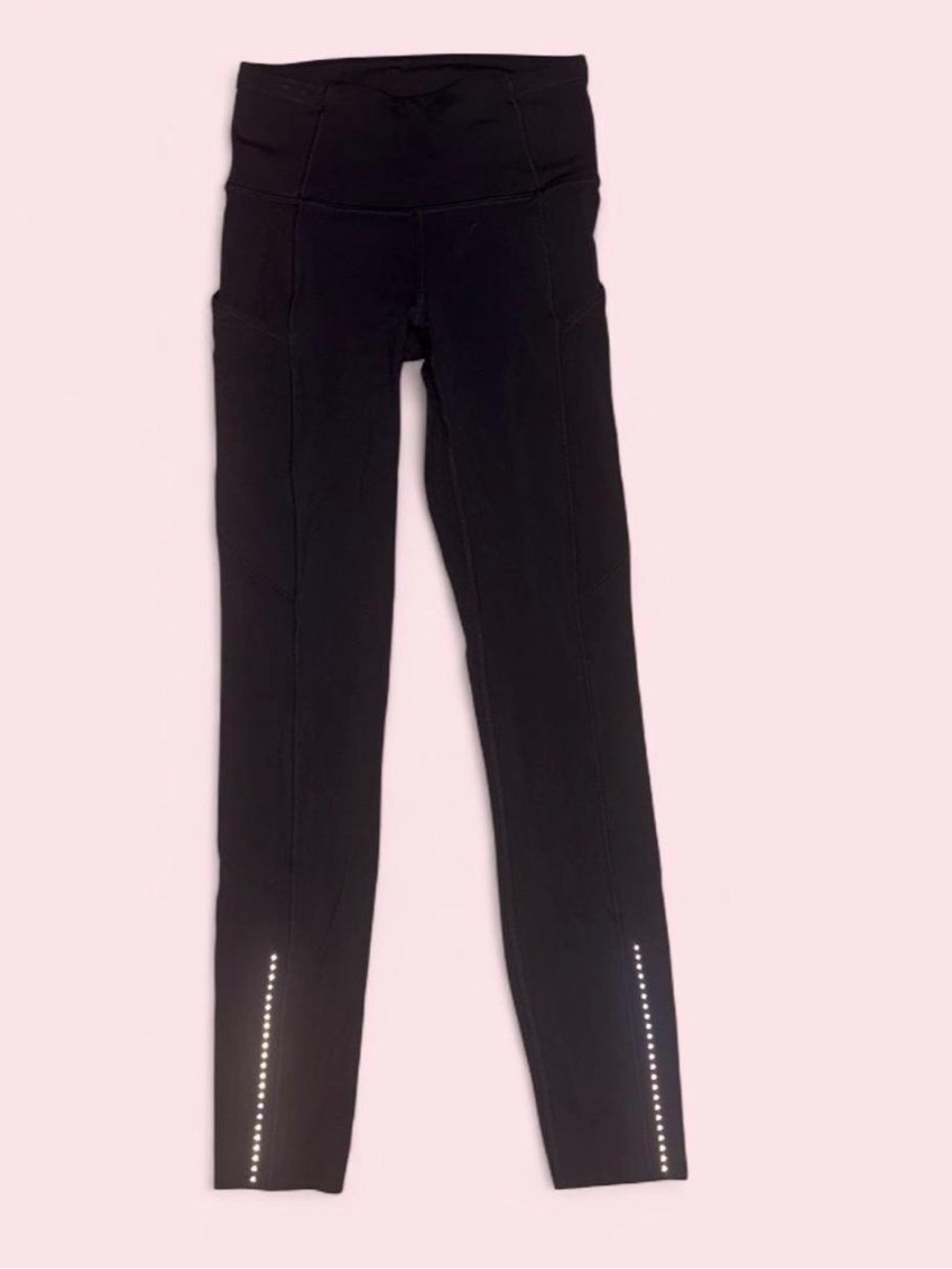 lululemon athletica Black Reflective Leggings